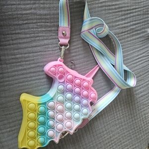 Target Pink and Yellow Pop It Bag Accessory